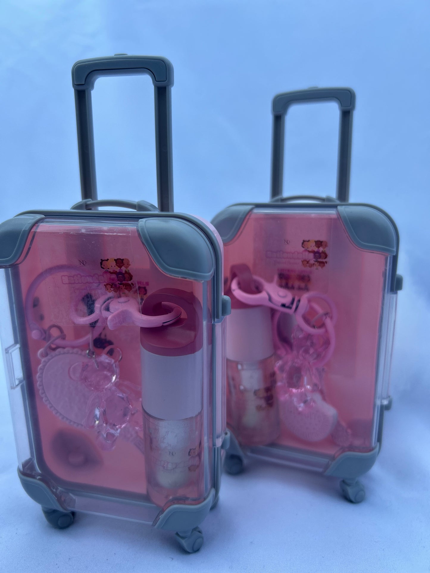 Lipgloss keychain set