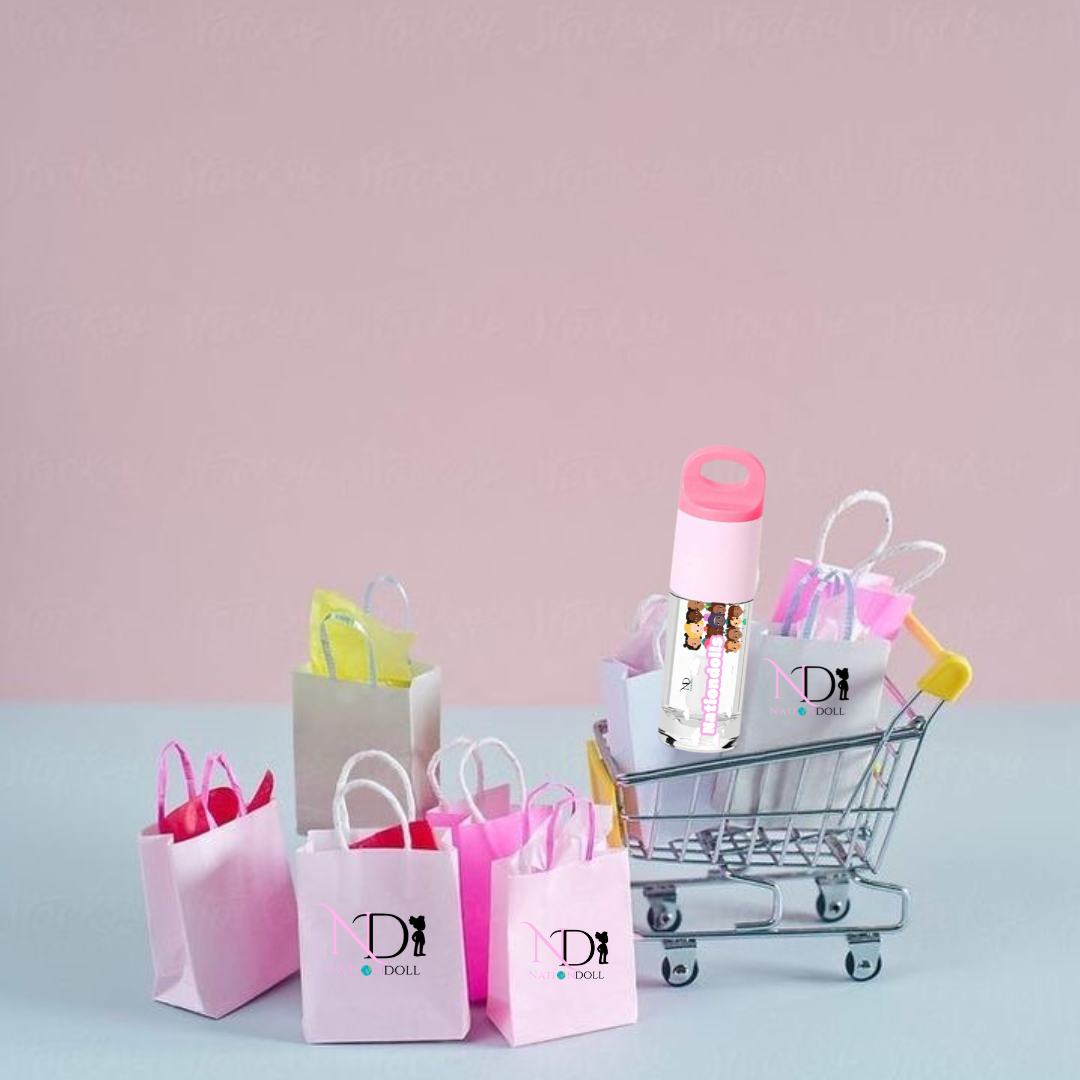 Lipgloss keychain set