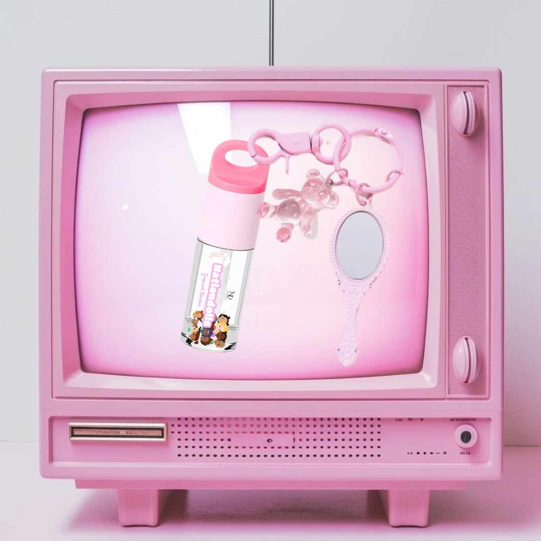 Lipgloss keychain set