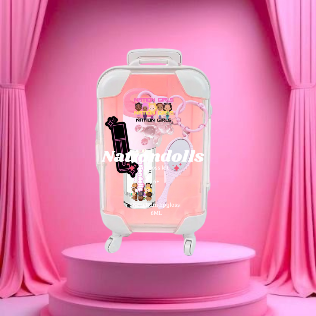 Lipgloss keychain set