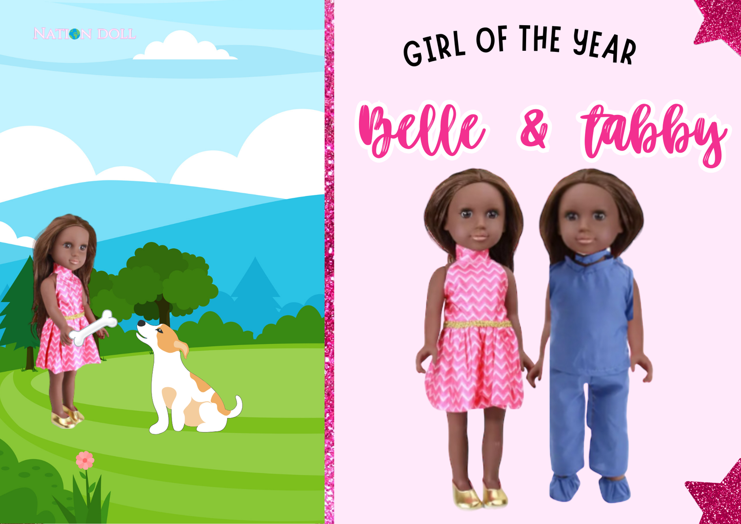 Belle & Tabby ibeji omolankidi